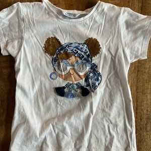 Girls boutique tshirt Mayoral brand. Super cute!!